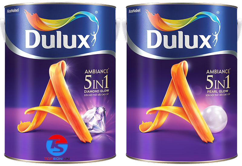 Dulux Ambiance 5in1 Pearl Glow - Bóng Mờ - 66A