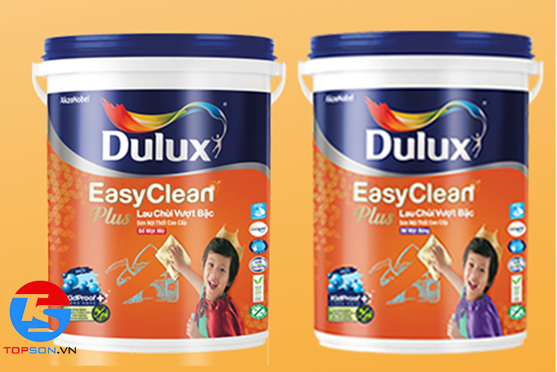 Dulux EasyClean Plus Lau Chùi Hiệu Quả Bề Mặt Mờ - A991