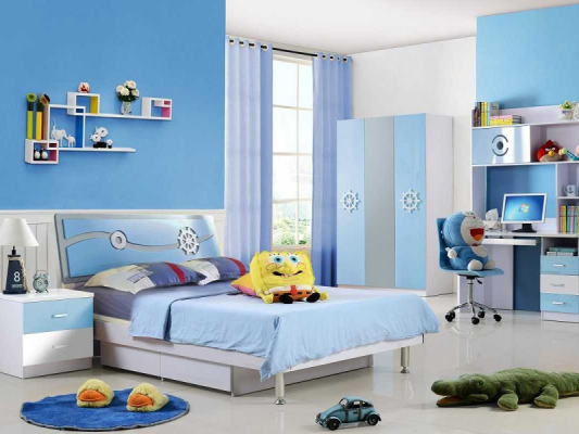 Màu sơn phòng ngủ dẹp cho con trai