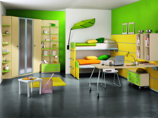 Màu sơn phòng ngủ dẹp cho con trai