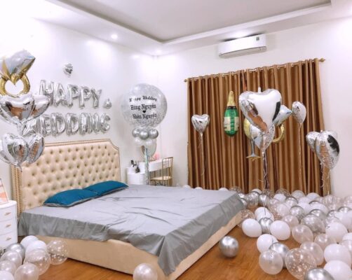 Cách trang trí phòng cưới