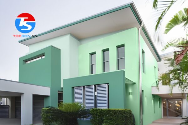 màu sơn ngoài trời đẹp nhất hiện nay