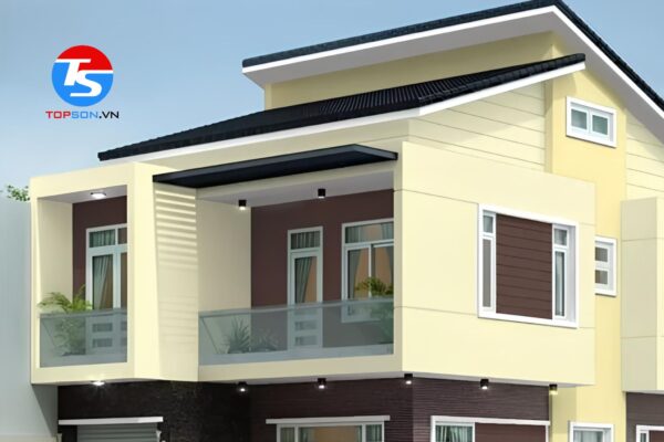 màu sơn ngoài trời đẹp nhất hiện nay