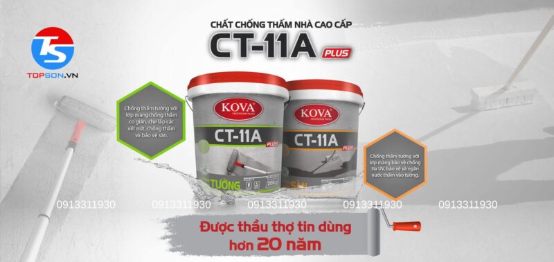 Sơn Kova chống thấm tường